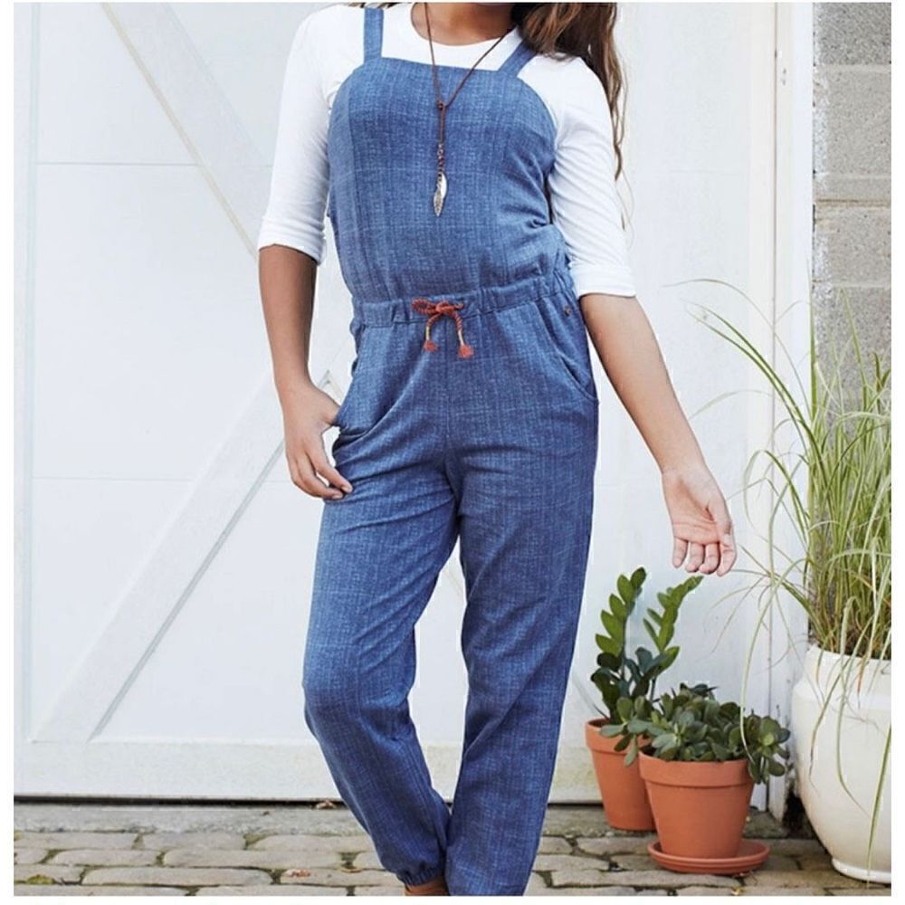 Matilda Jane 435 With Joanna Gains Radiant Smile Romper in Blue French Terry
